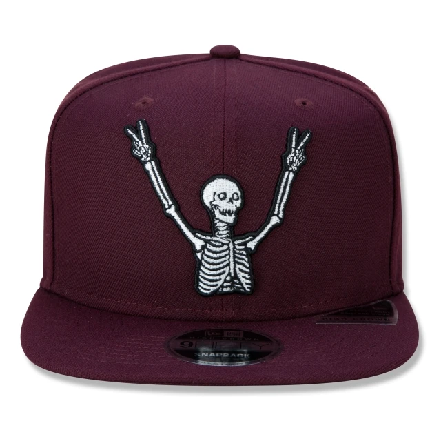Boné 9FIFTY High Crown Snapback Aba Reta Skeleton