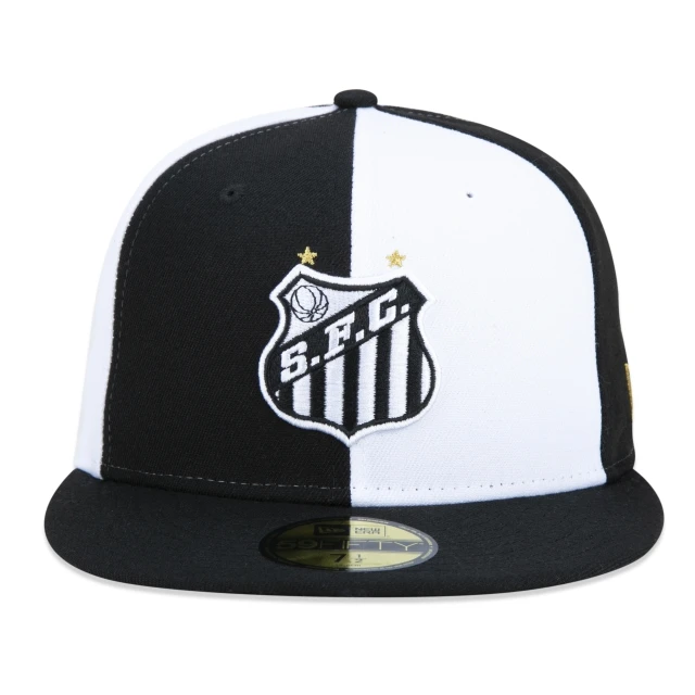 Boné 59FIFTY Aba Reta Futebol Santos
