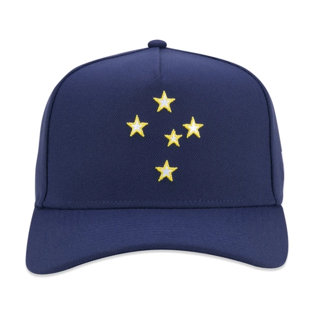 Boné 9FORTY A-Frame Snapback Aba Curva Futebol Cruzeiro