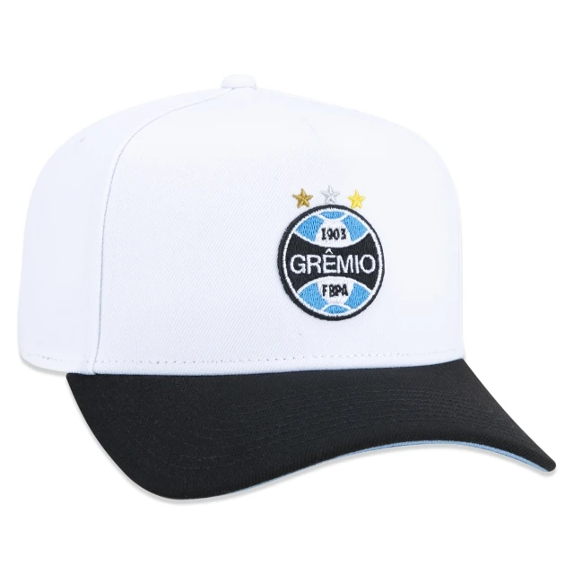 Boné 9FORTY A-Frame Snapback Aba Curva Futebol Grêmio