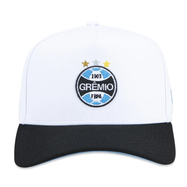 Boné 9FORTY A-Frame Snapback Aba Curva Futebol Grêmio