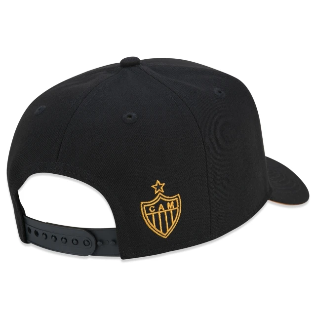 Boné 9FORTY A-Frame Snapback Aba Curva Futebol Atlético Mineiro