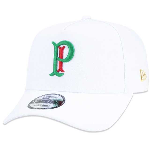 Boné 9FORTY A-Frame Snapback Aba Curva Futebol Palmeiras