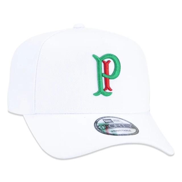 Boné 9FORTY A-Frame Snapback Aba Curva Futebol Palmeiras