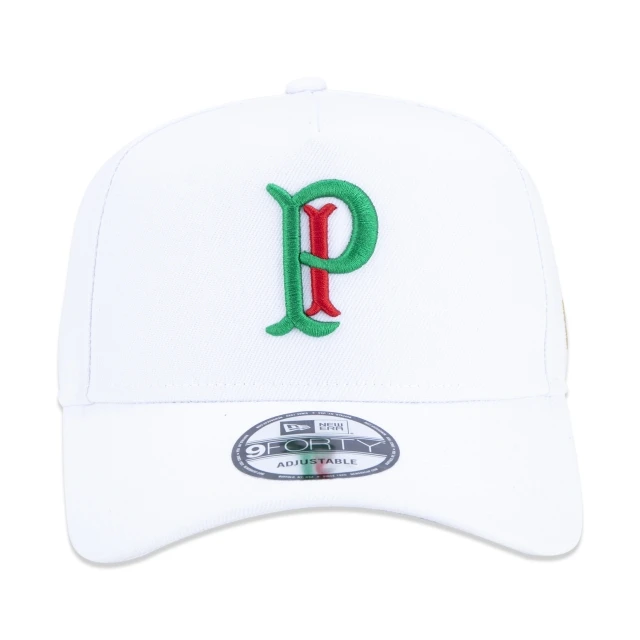 Boné 9FORTY A-Frame Snapback Aba Curva Futebol Palmeiras