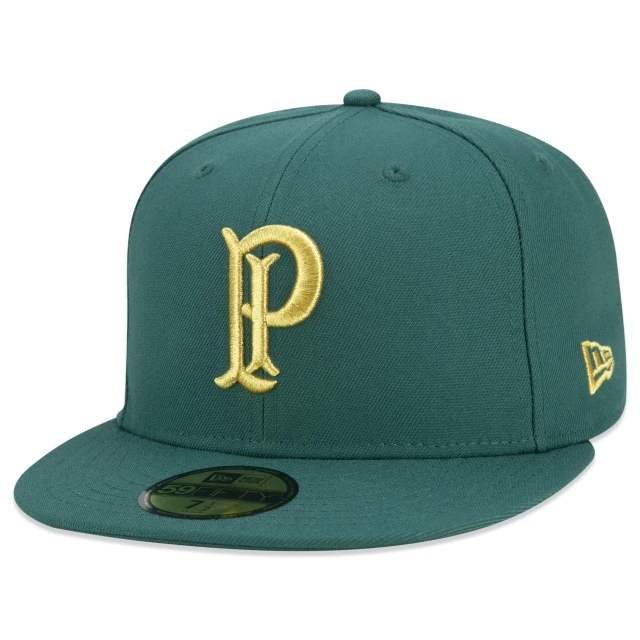 Boné 59FIFTY Aba Reta Futebol Palmeiras