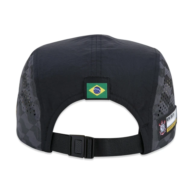 Boné Camper Strapback Aba Reta Futebol Corinthians
