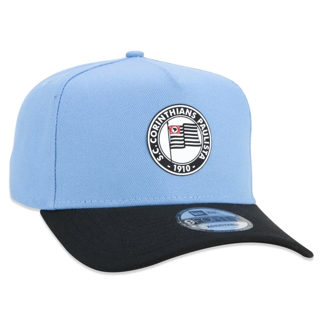 Boné 9FORTY A-Frame Snapback Aba Curva Futebol Corinthians