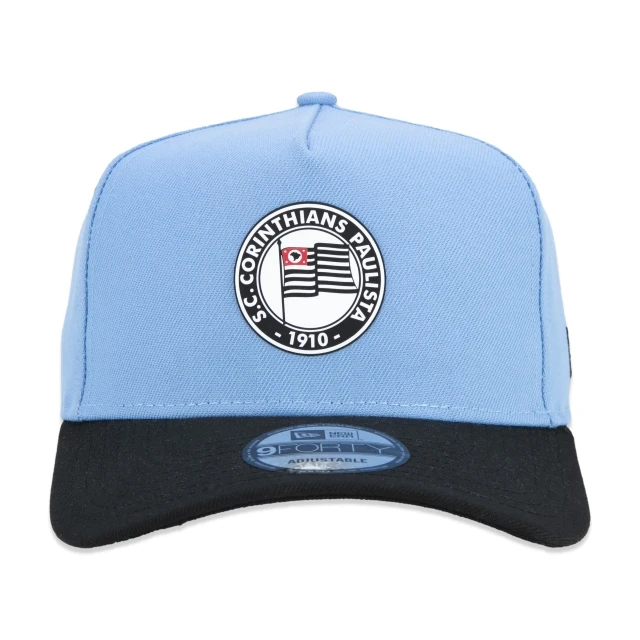 Boné 9FORTY A-Frame Snapback Aba Curva Futebol Corinthians
