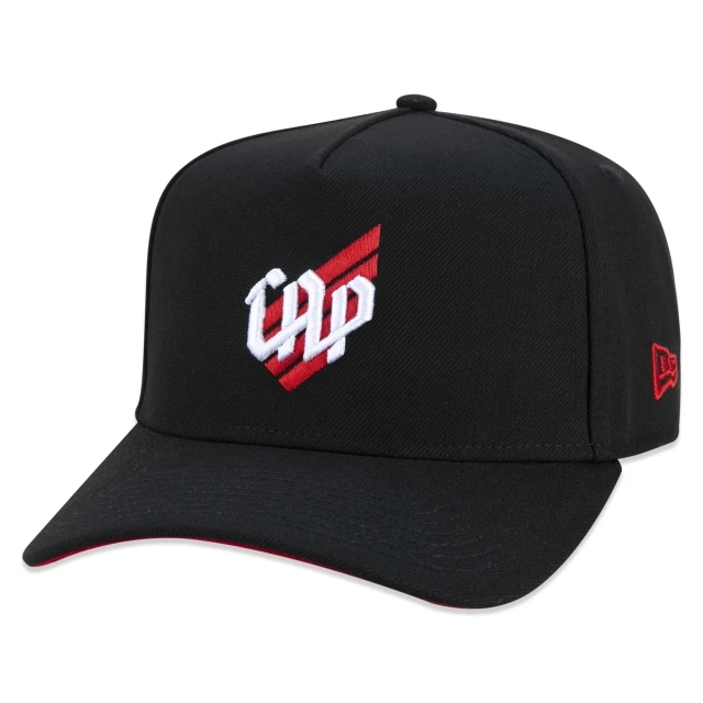 Boné 9FORTY A-Frame Snapback Aba Curva Futebol Athlético Paranaense