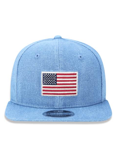 Boné 9FIFTY Aba Reta Ajustável Bandeira Estados Unidos