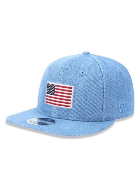 Boné 9FIFTY Aba Reta Ajustável Bandeira Estados Unidos