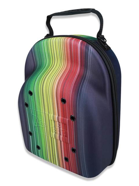 Cap Carrier Maleta Para Bonés Arco Iris 6 Pack