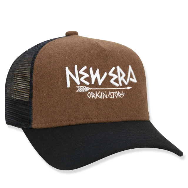 Boné 9FORTY A-Frame Trucker Snapback Aba Curva Primitive Scribbles Originators