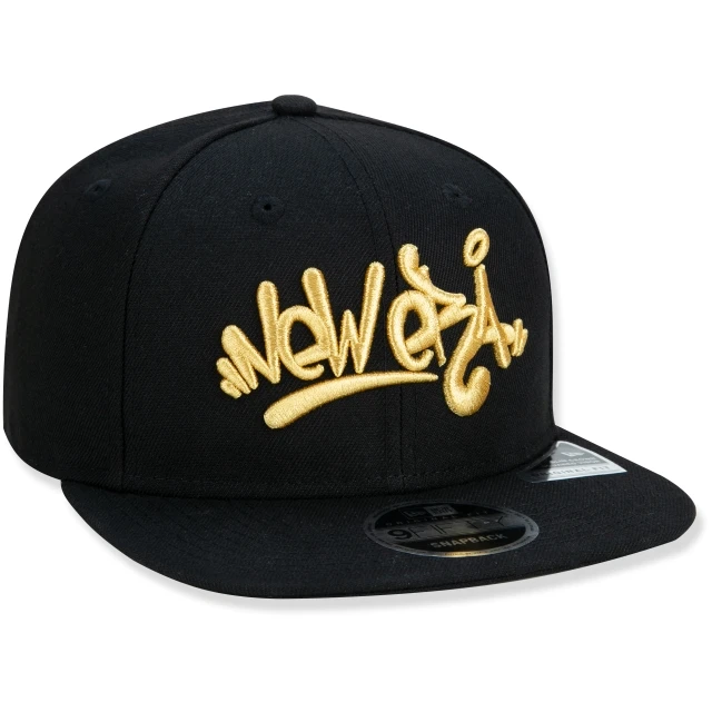 Boné 9FIFTY Original Fit Snapback Aba Reta Street Life Gold Tag