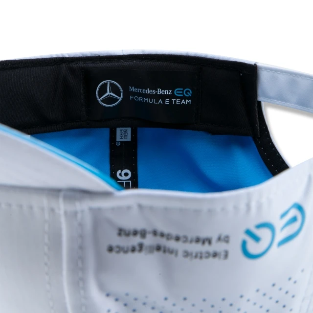 Boné 9FORTY Mercedes Benz Eq Formula "e" Aba Curva Branco