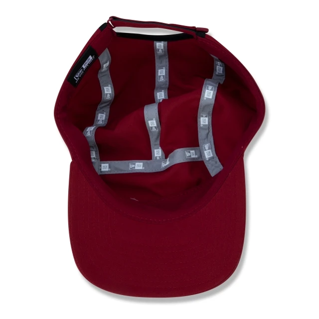 Boné Runner Performance Aba Curva Vermelho Escuro