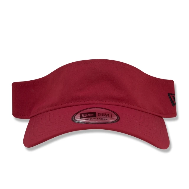 Viseira Performance Vermelho Escuro