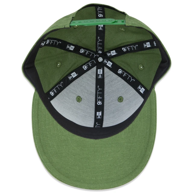 Boné 9FIFTY Low Profile Snapback Joyfull Aba Pré Curvada Verde