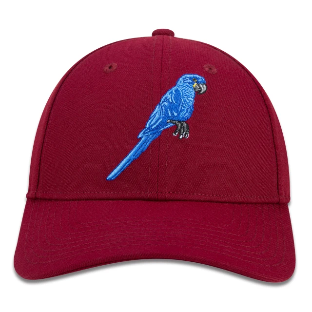 Boné 9FORTY Snapback Joyfull Aba Curva Vermelho Escuro