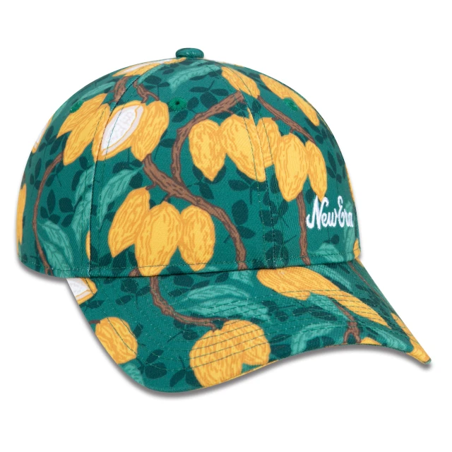 Boné 9TWENTY Strapback Joyfull Aba Curva Verde / Amarelo