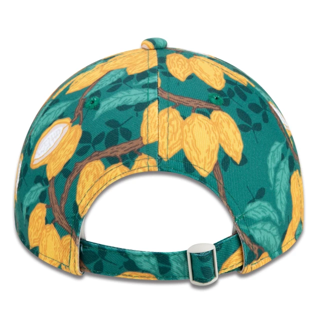Boné 9TWENTY Strapback Joyfull Aba Curva Verde / Amarelo