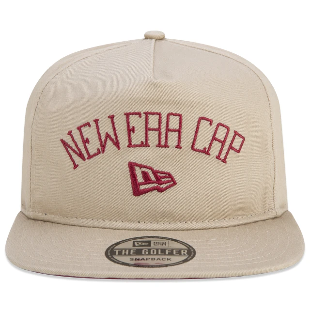 Boné The Golfer Snapback Classic Aba Reta Bege