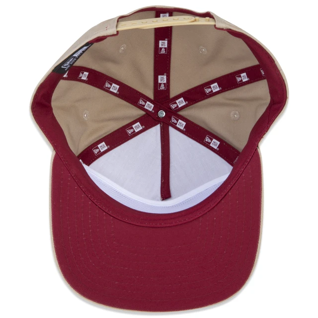 Boné The Golfer Snapback Classic Aba Reta Bege