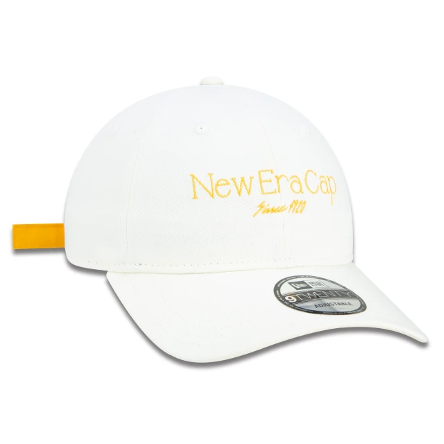 Boné 9TWENTY Strapback Classic Aba Curva Off White