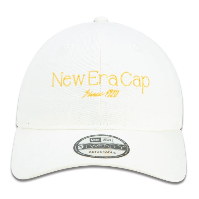 Boné 9TWENTY Strapback Classic Aba Curva Off White
