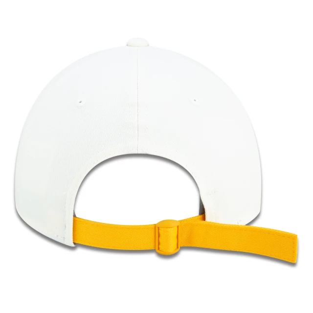 Boné 9TWENTY Strapback Classic Aba Curva Off White