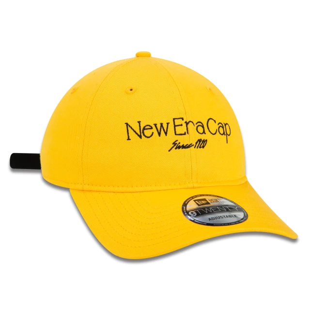 Boné 9TWENTY Strapback Classic Aba Curva Amarelo