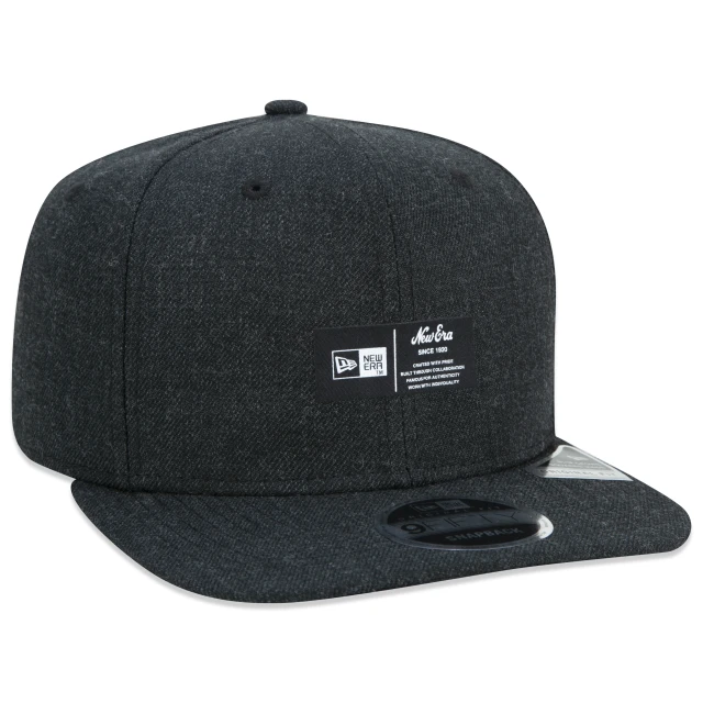 Boné 9FIFTY Original Fit Snapback Core Aba Reta Preto