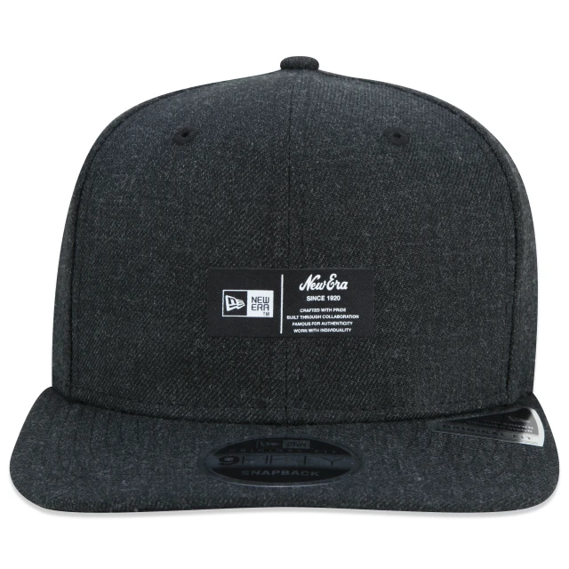 Boné 9FIFTY Original Fit Snapback Core Aba Reta Preto