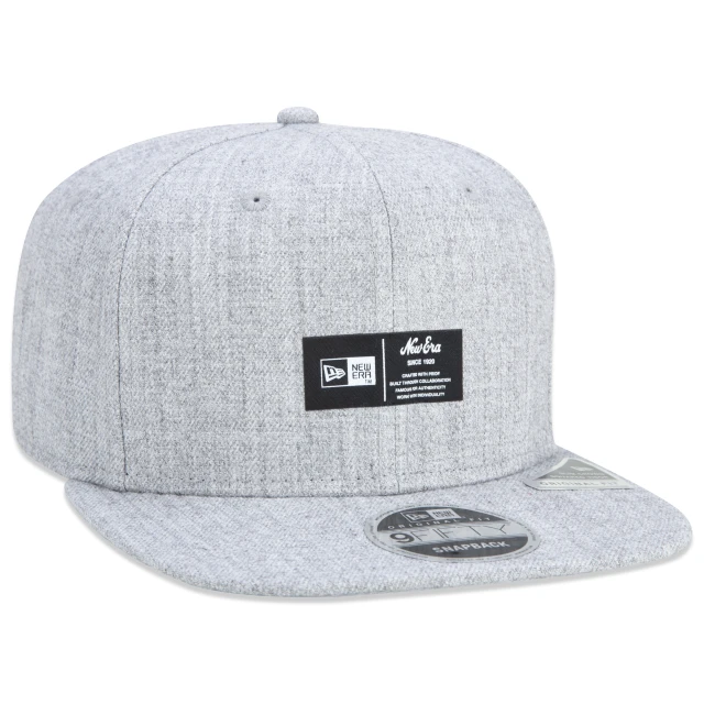 Boné 9FIFTY Original Fit Snapback Core Aba Reta Cinza