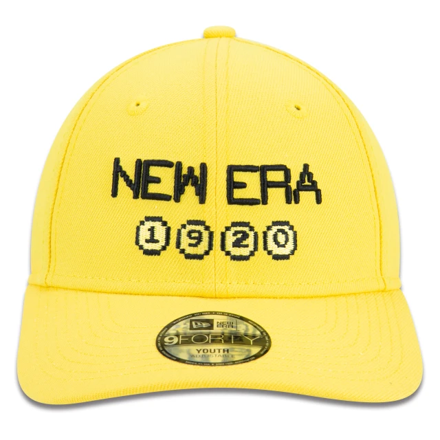 Boné Infantil 9FORTY Tecnologic Aba Curva Amarelo