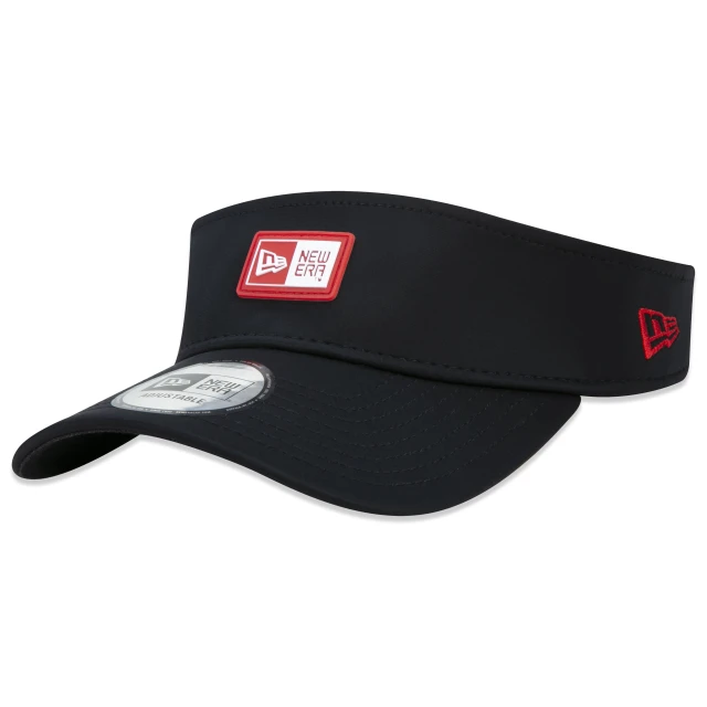 Viseira Feminina Logo Box Frontal Preta