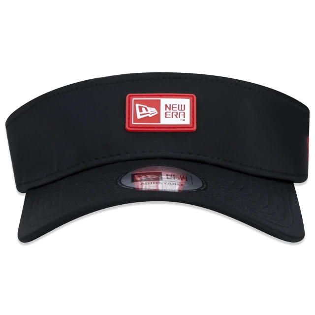 Viseira Feminina Logo Box Frontal Preta