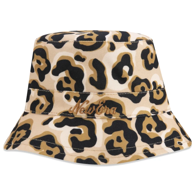 Chapéu Bucket Dupla Face Joyfull Preto Bege