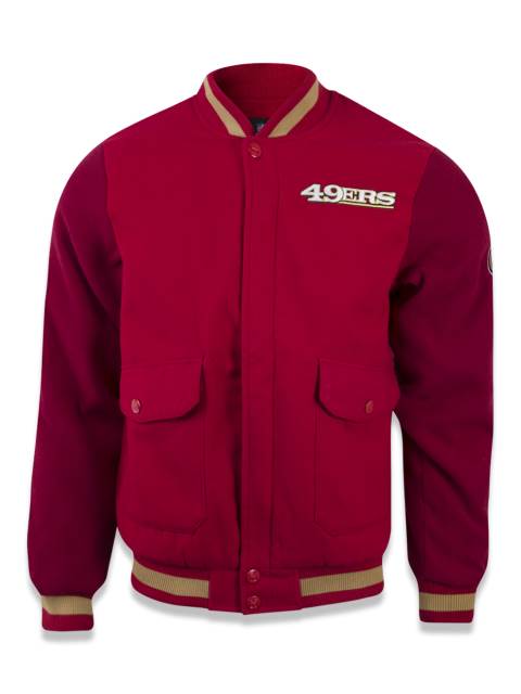 Jaqueta Varsity San Francisco 49ers NFL | NFL | New Era Brasil