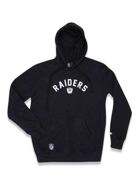 Moletom Juvenil Canguru Fechado Oakland Raiders NFL