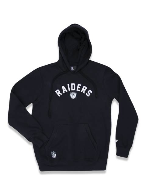 Moletom Juvenil Canguru Fechado Oakland Raiders NFL