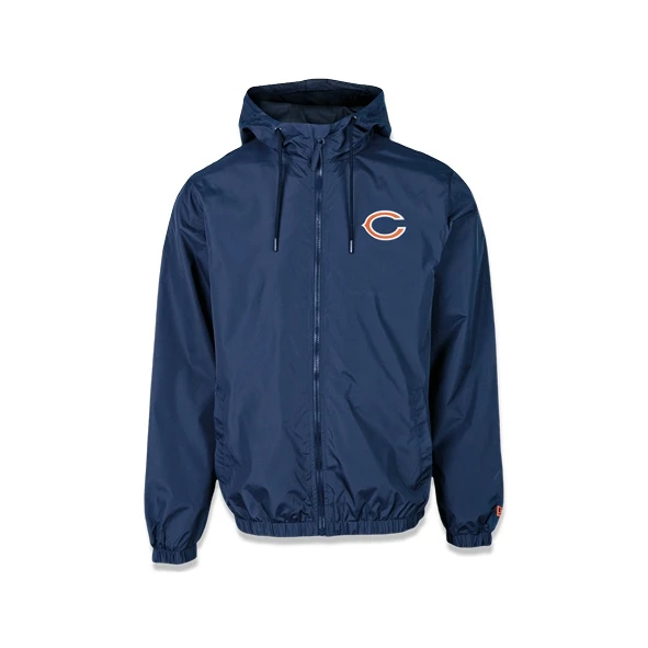 Jaqueta Corta Vento Windbreaker NFL Chicago Bears College Ball