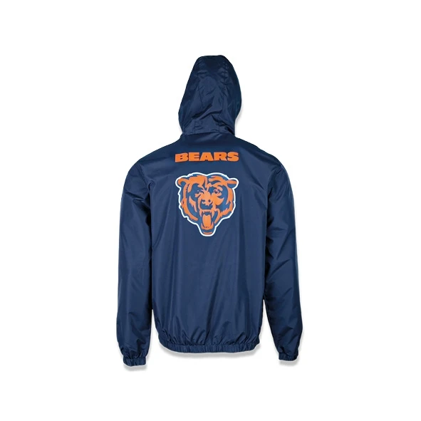 Jaqueta Corta Vento Windbreaker NFL Chicago Bears College Ball