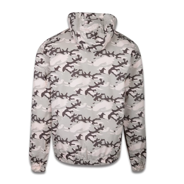 Jaqueta Corta Vento Windbreaker Camuflada NFL Las Vegas Raiders Neutral Wild