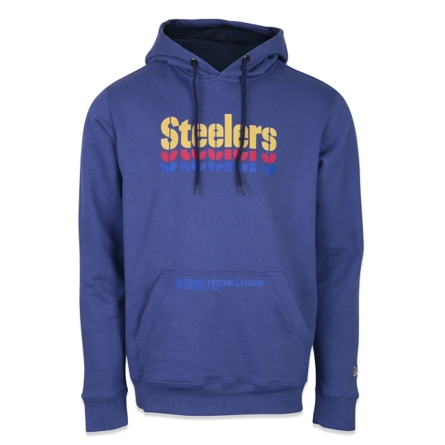 Moletom Canguru Fechado NFL Pittsburgh Steelers Core
