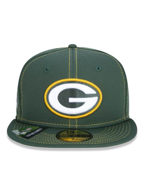 Boné 59FIFTY NFL On-Field Coleção Sideline Green Bay Packers