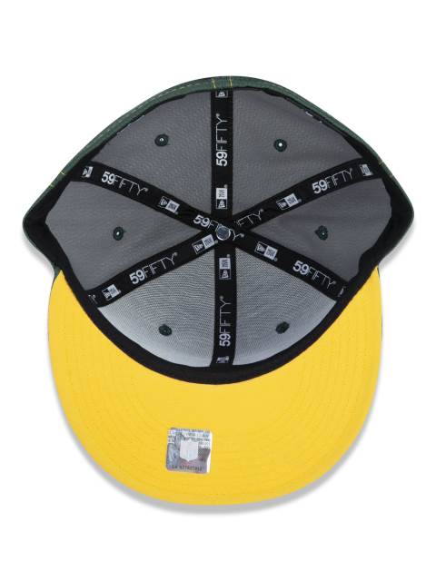 Boné 59FIFTY NFL On-Field Coleção Sideline Green Bay Packers