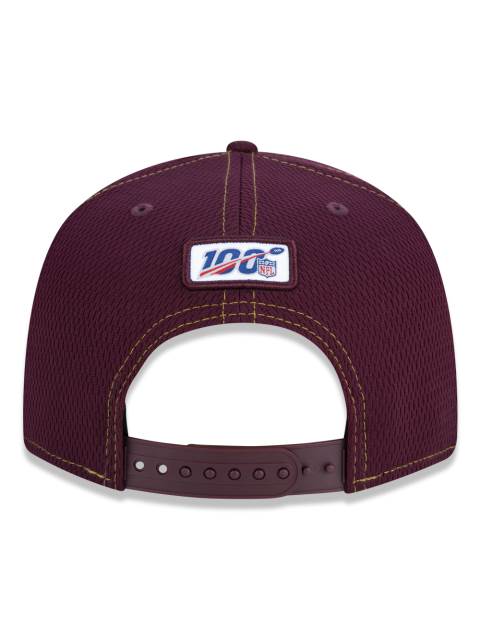 Boné 9FIFTY NFL On-Field Coleção Sideline Washington Redskins Vinho