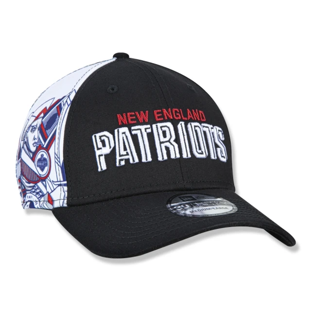 Boné 39THIRTY NFL Draft Font New England Patriots